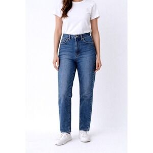 Vintage Jordache Jeans 29x28 Sz 7/29 USA High Rise Mom Blue Denim 80s 90s Womens